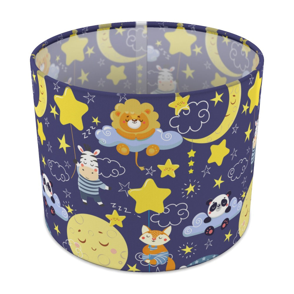 Starry Night Safari Animal lampshade - 25cm Table