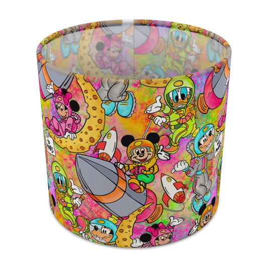 Colorful Space Adventure lampshade - 20cm Table