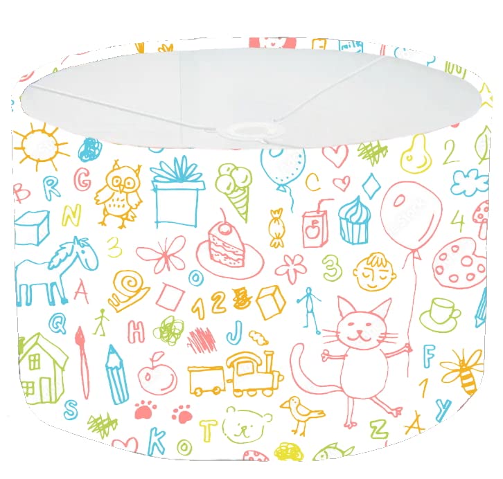Kids lampshade 14 Designs Nursery Baby Boys Girls lamp Shade