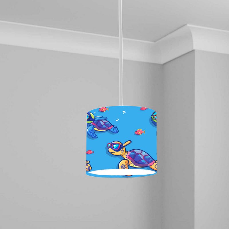 Aquatic Lampshade Kids Bedroom LightShade ver222 20CM X 18.5CM