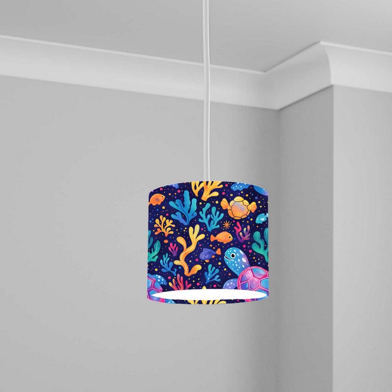 Aquatic Lampshade Kids Bedroom LightShade ver325 20CM X 18.5CM