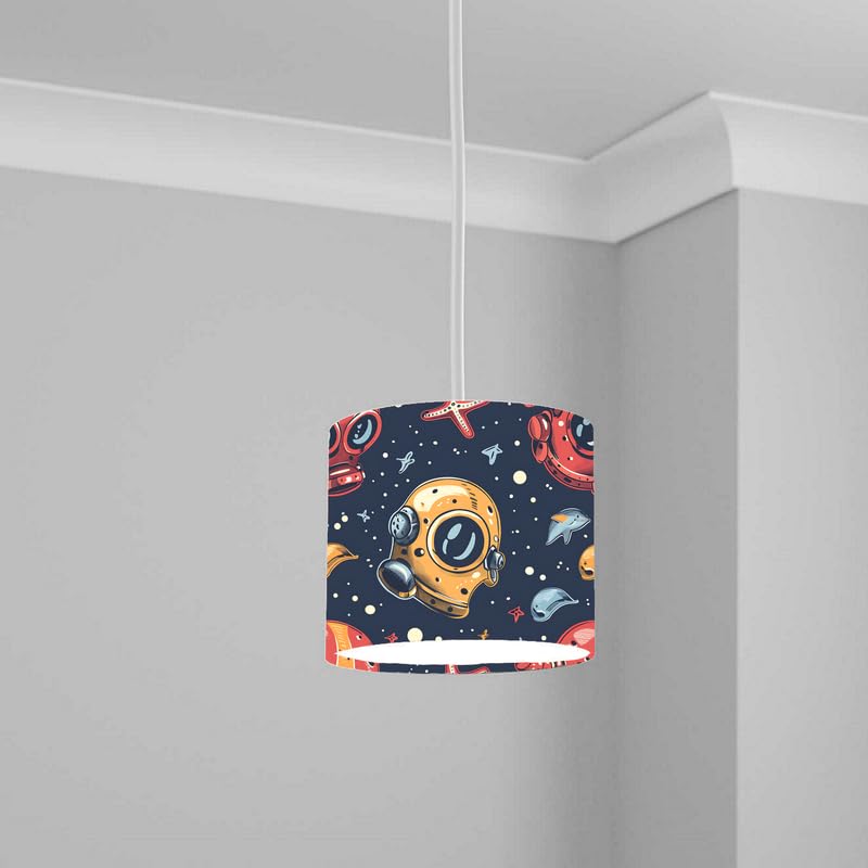 Aquatic Lampshade Kids Bedroom LightShade ver333 20CM X 18.5CM