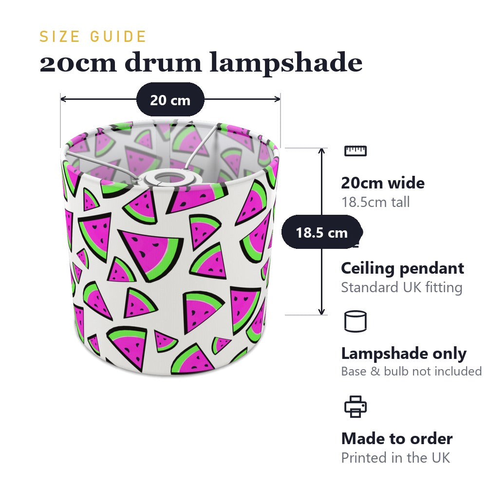 Watermelon Pattern lampshade
