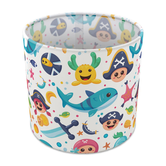 Pirate Characters and Fish lampshade - 20cm Table