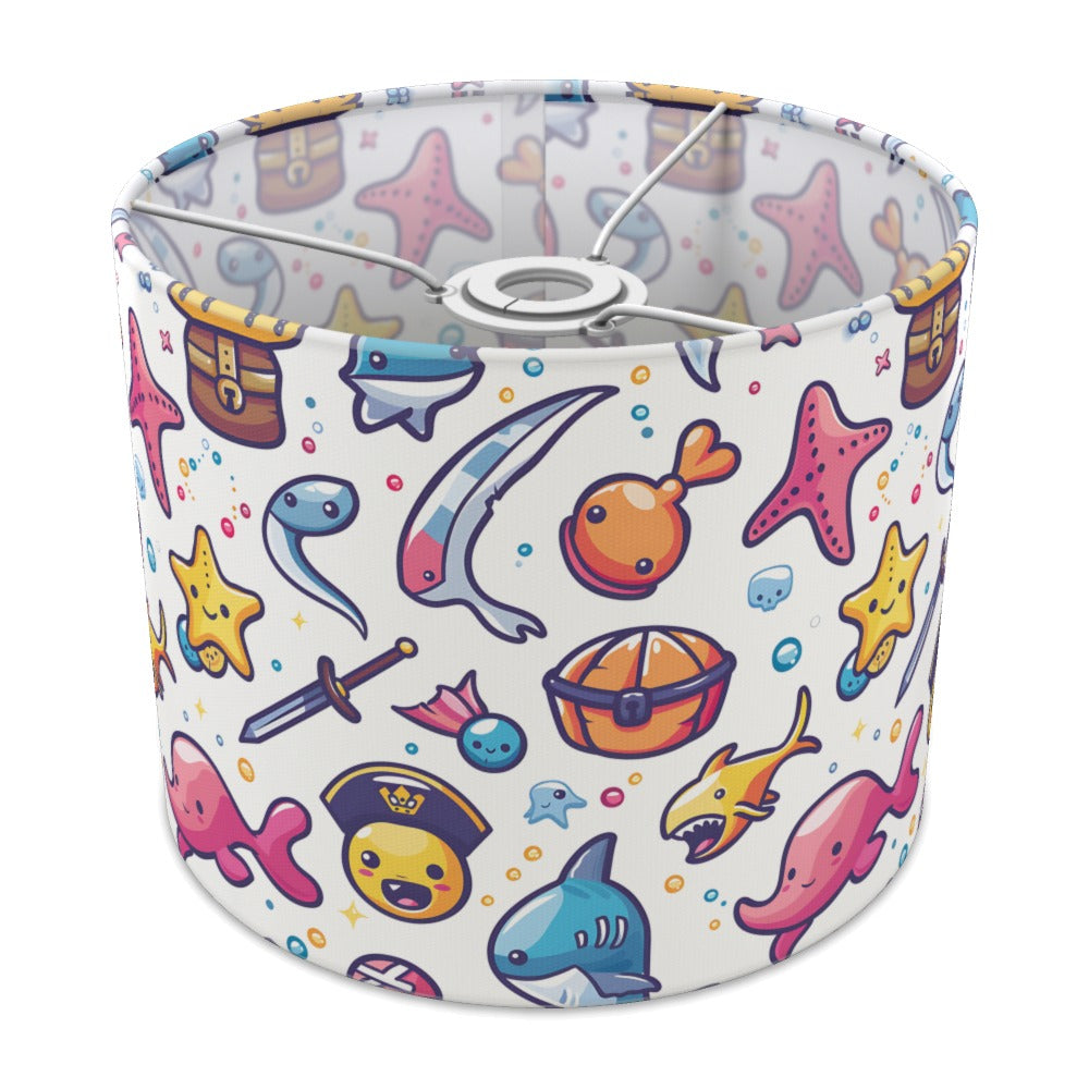 Pirate Shark Treasure lampshade - 25cm Ceiling