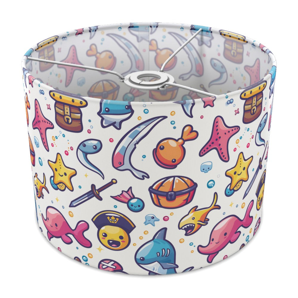 Pirate Shark Treasure lampshade - 30cm Ceiling