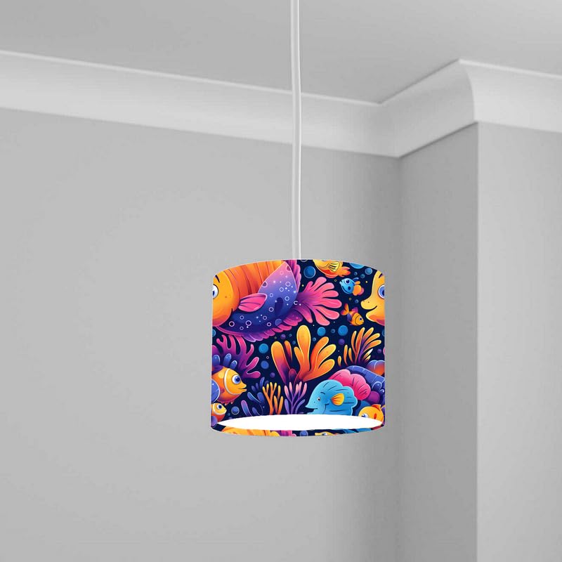 Aquatic Lampshade Kids Bedroom LightShade ver318 20CM X 18.5CM