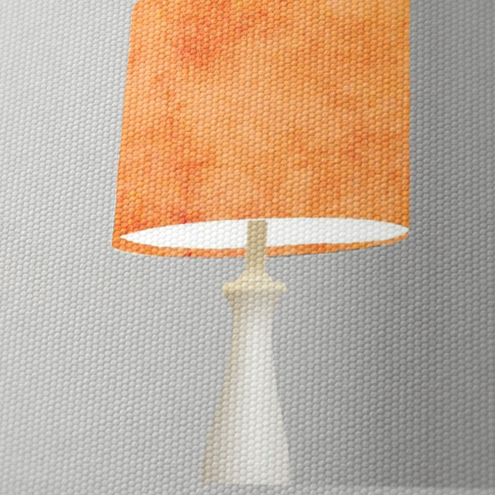 Rustic Orange Textured Pattern lampshade