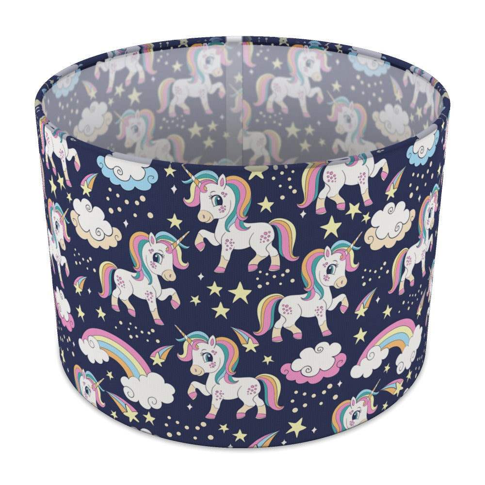 Enchanting Unicorn & Shooting Stars lampshade - 30cm Table