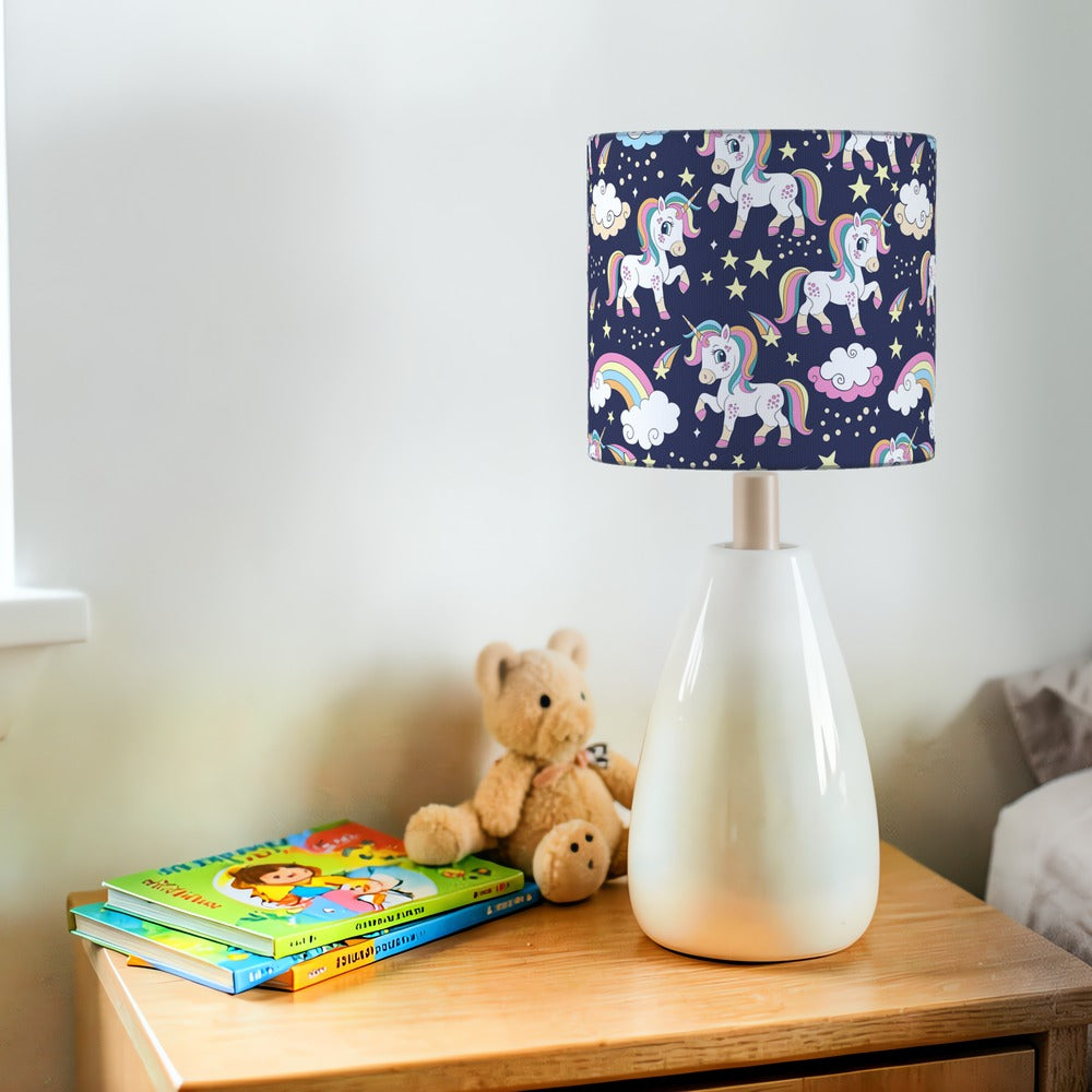 Enchanting Unicorn & Shooting Stars lampshade