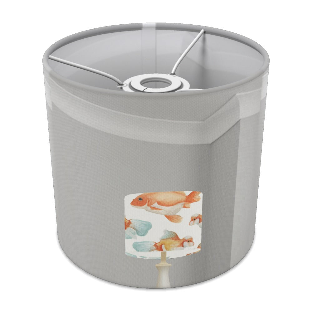 Orange Goldfish Pattern lampshade - 20cm Ceiling