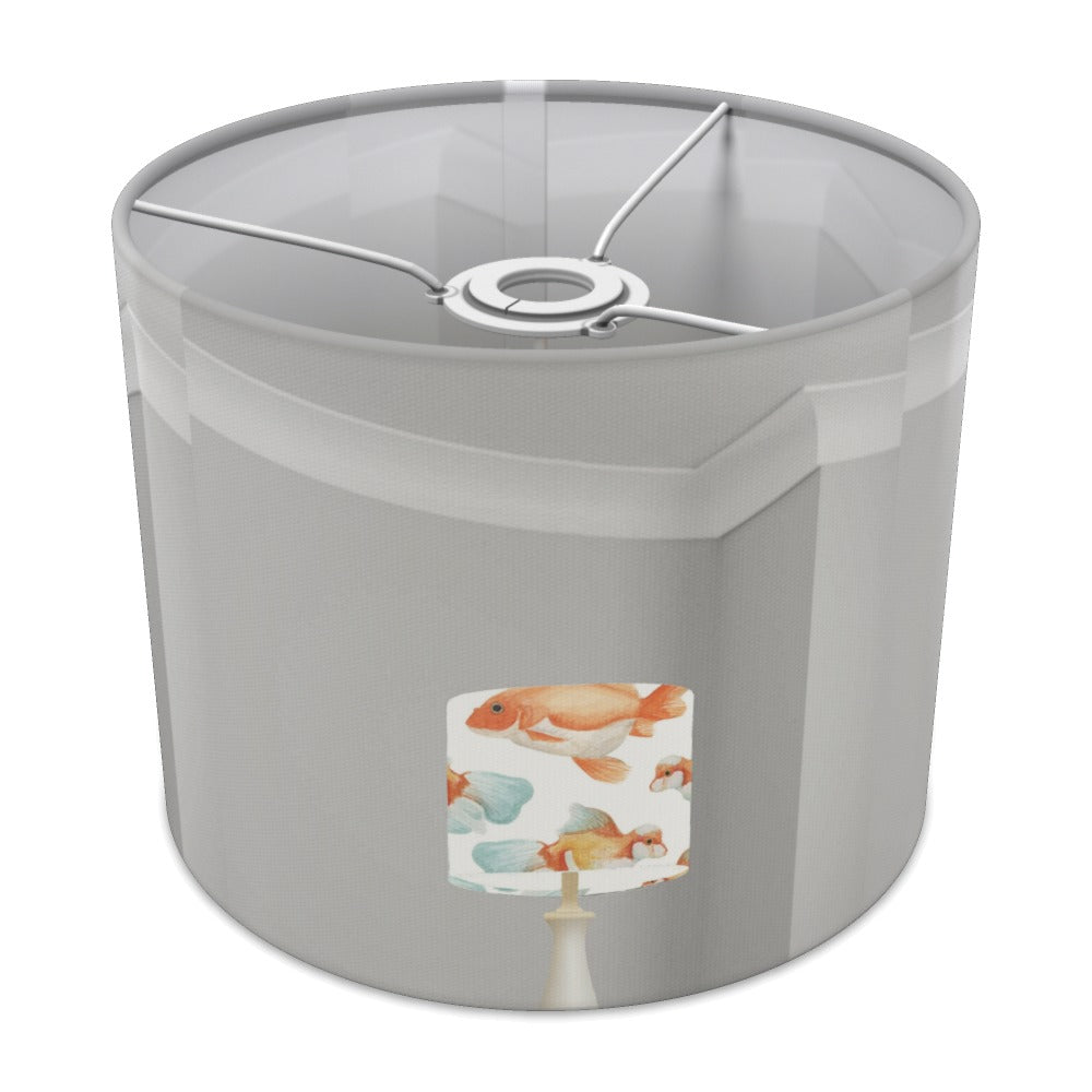 Orange Goldfish Pattern lampshade - 25cm Ceiling