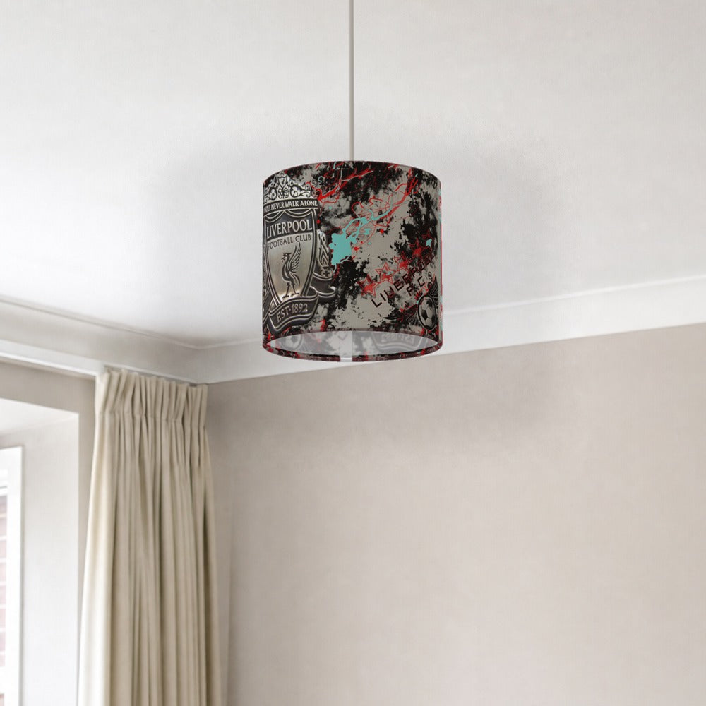 Liverpool Badge lampshade