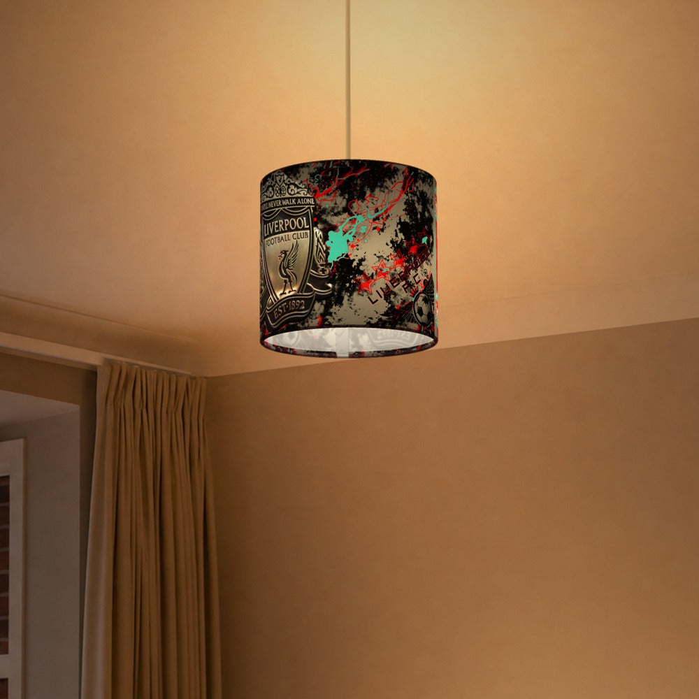 Liverpool Badge lampshade