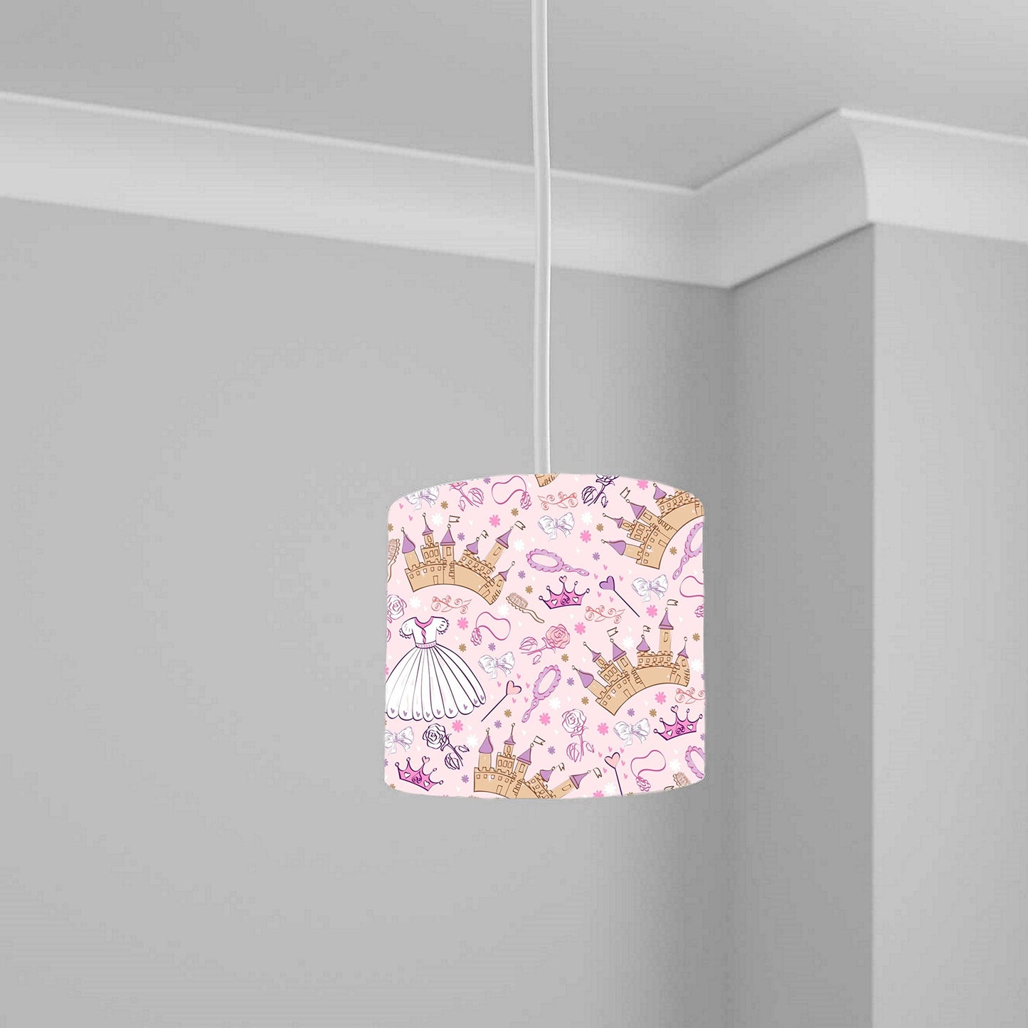 Silhouette Fairys Kids Bedroom lampshade Light Shade 20CM X 18.5CM