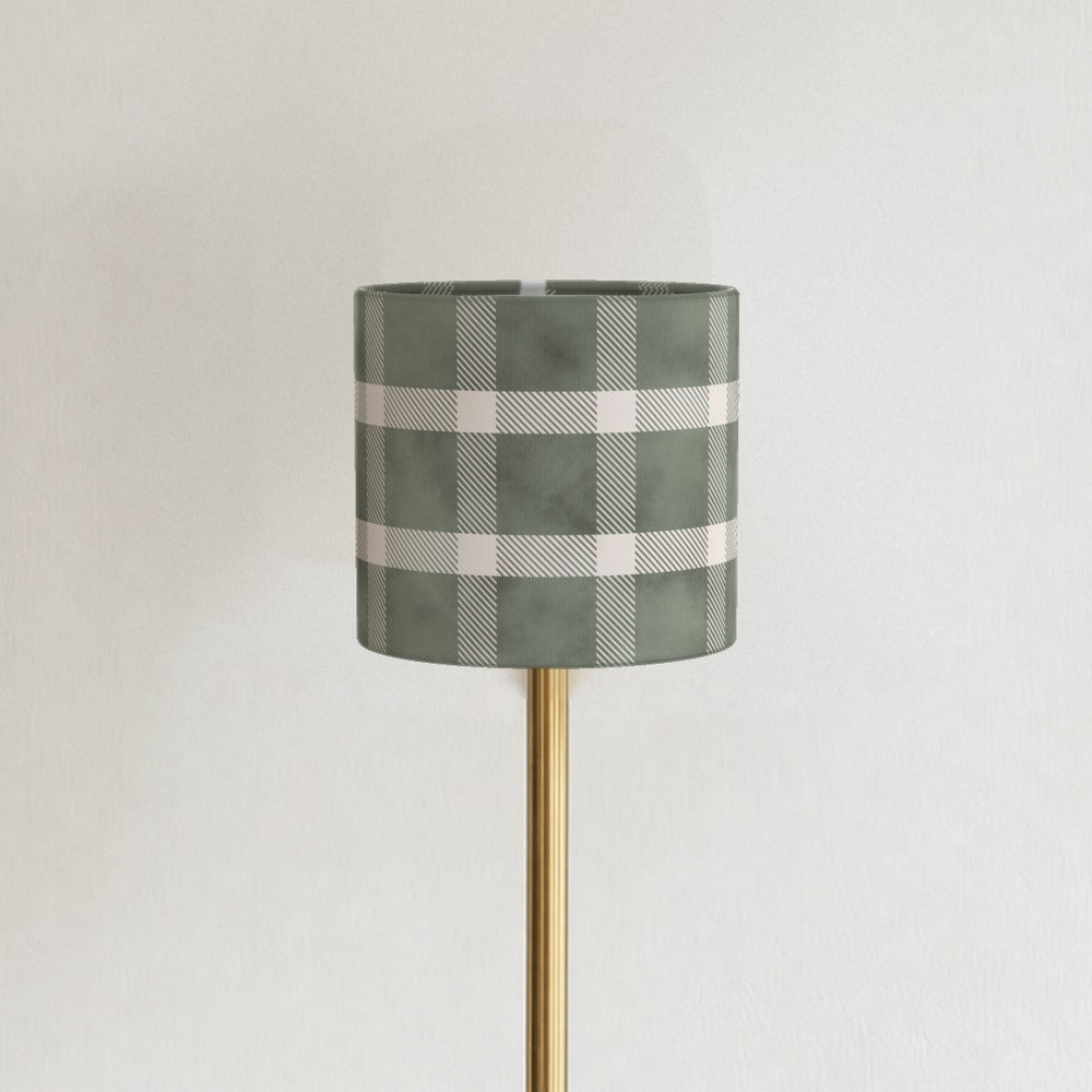 Green Plaid Pattern lampshade