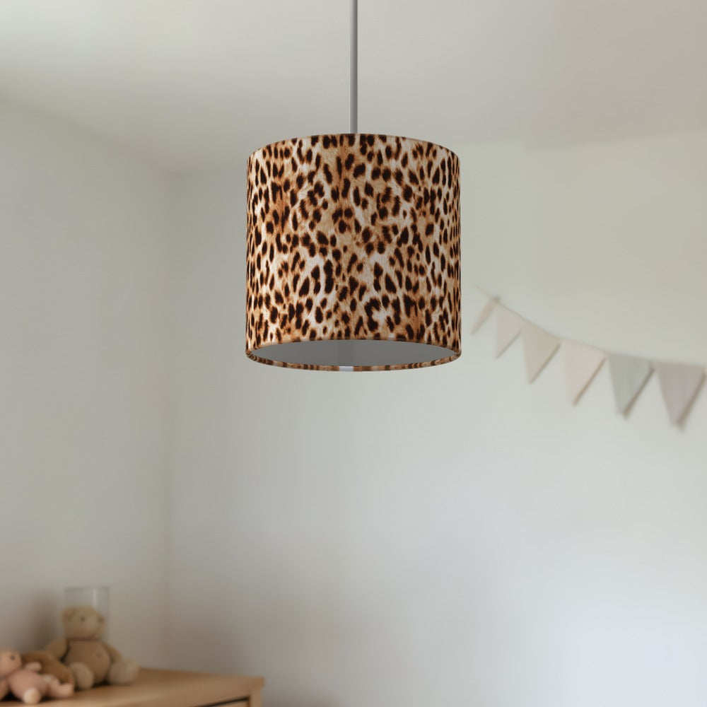 Leopard lampshade