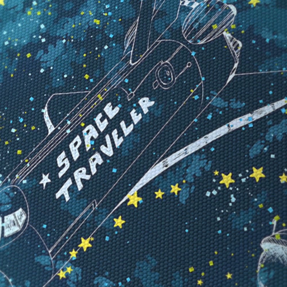 Blue Astronaut Space Theme lampshade