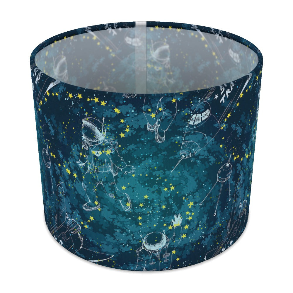 Blue Astronaut Space Theme lampshade - 25cm Table