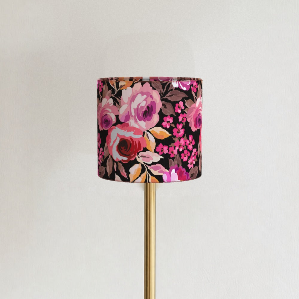 Red Floral Pattern lampshade