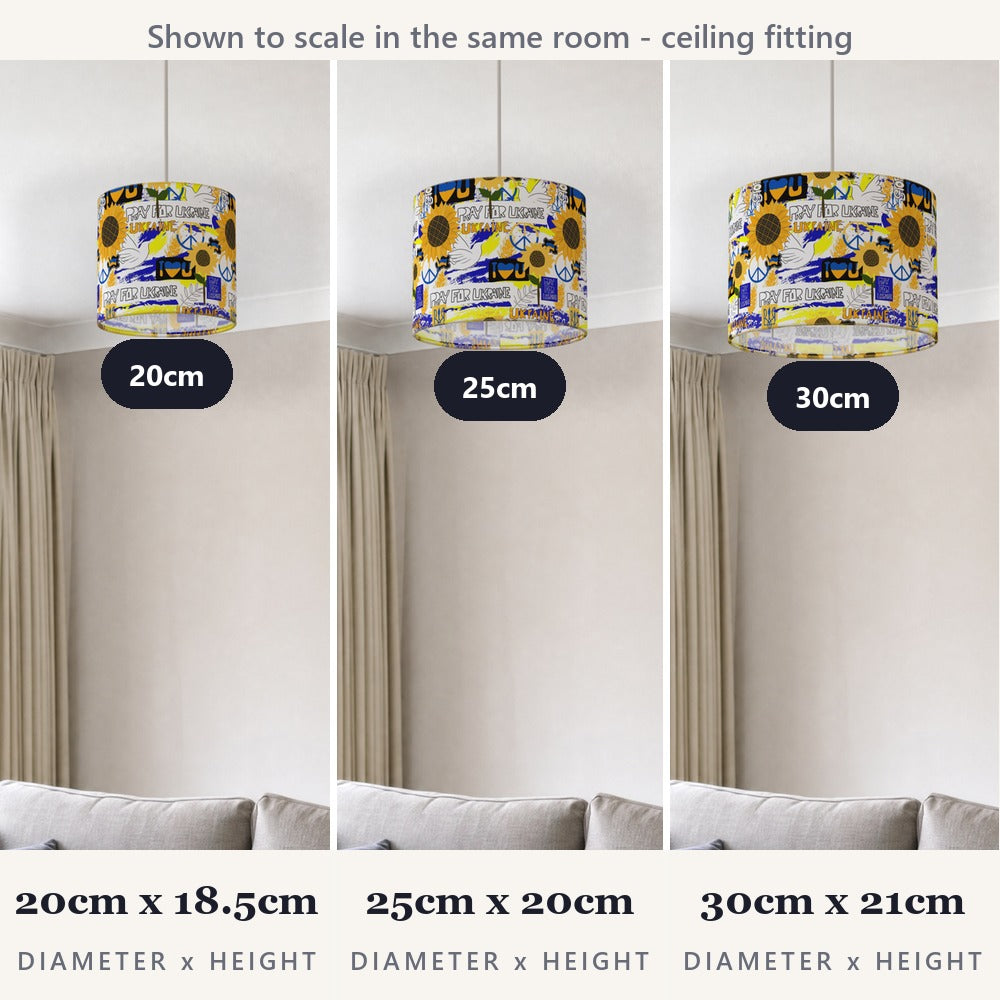 Printed Pattern lampshade