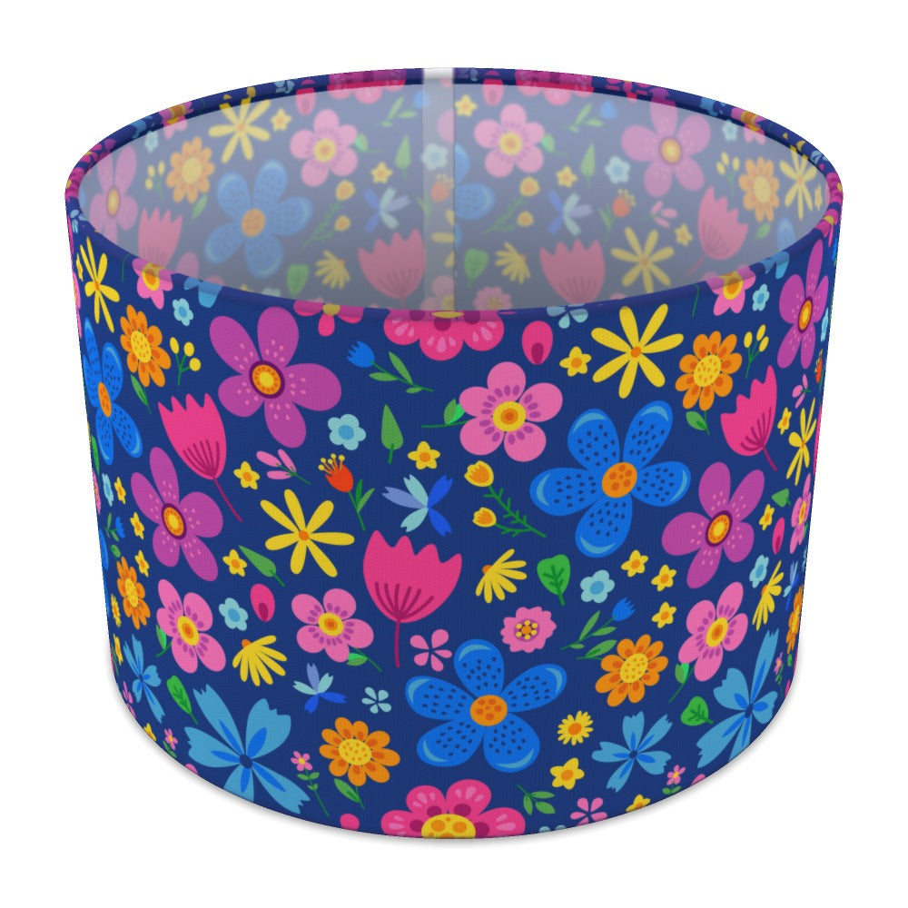 Colorful Floral Pattern lampshade - 30cm Table
