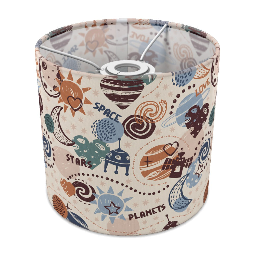 Space Adventure Planets Rocket lampshade - 20cm Ceiling