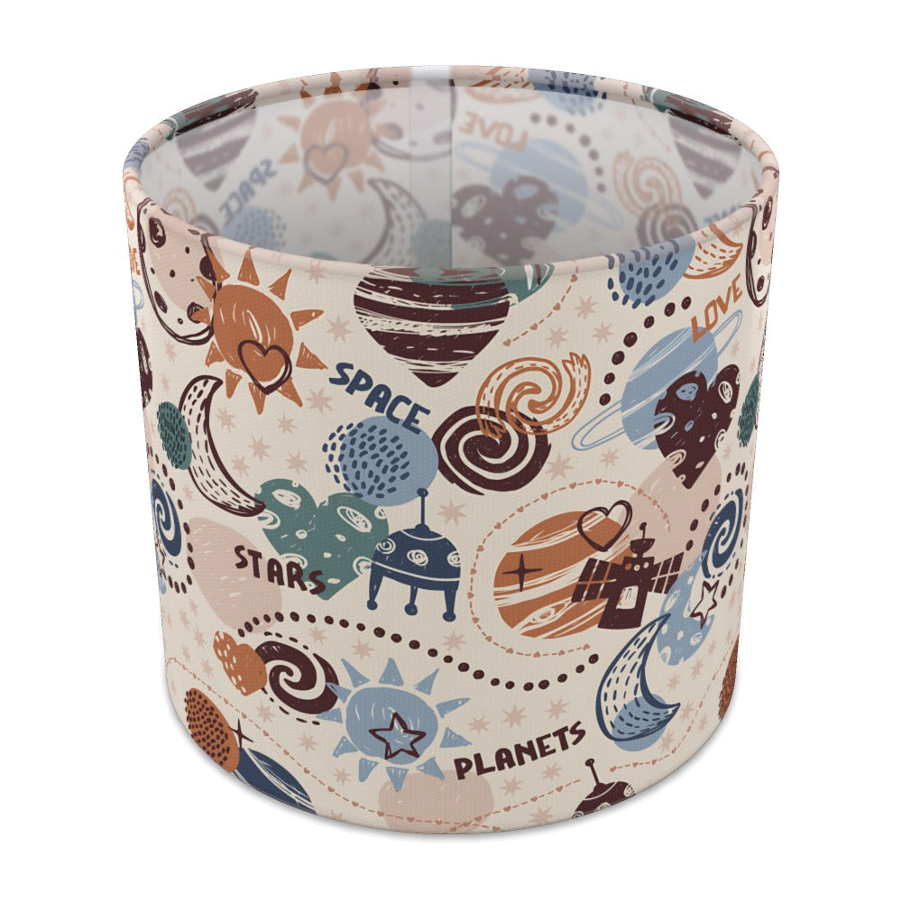 Space Adventure Planets Rocket lampshade - 20cm Table
