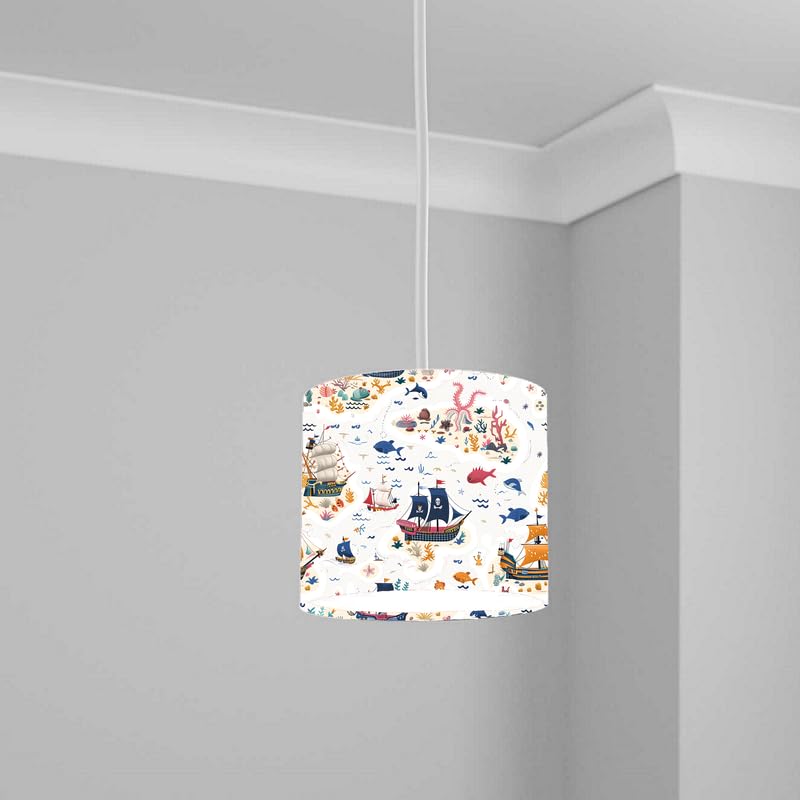 Aquatic Lampshade Kids Bedroom LightShade ver139 20CM X 18.5CM