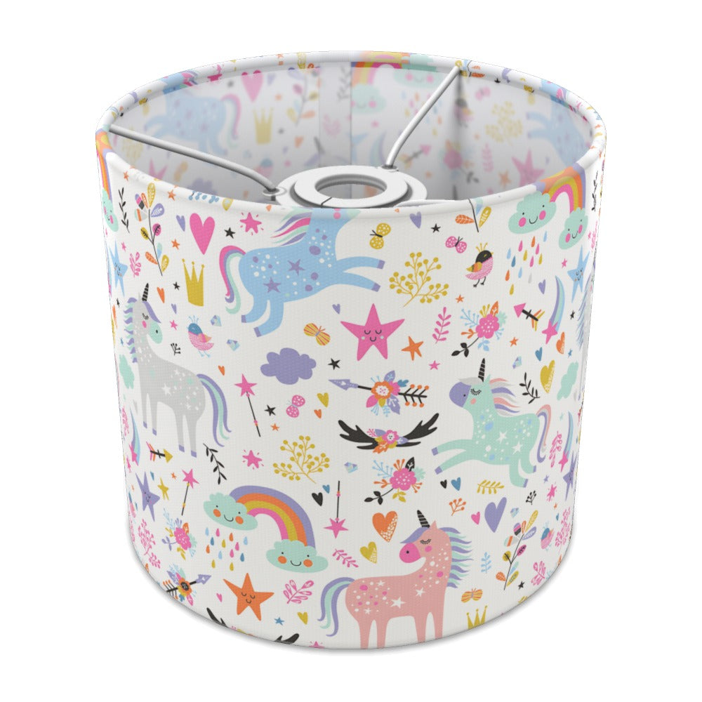Magical Unicorn Pink Blue lampshade - 20cm Ceiling