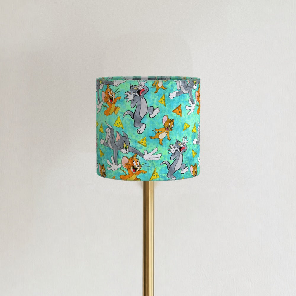 Cartoon Cat and Mouse lampshade