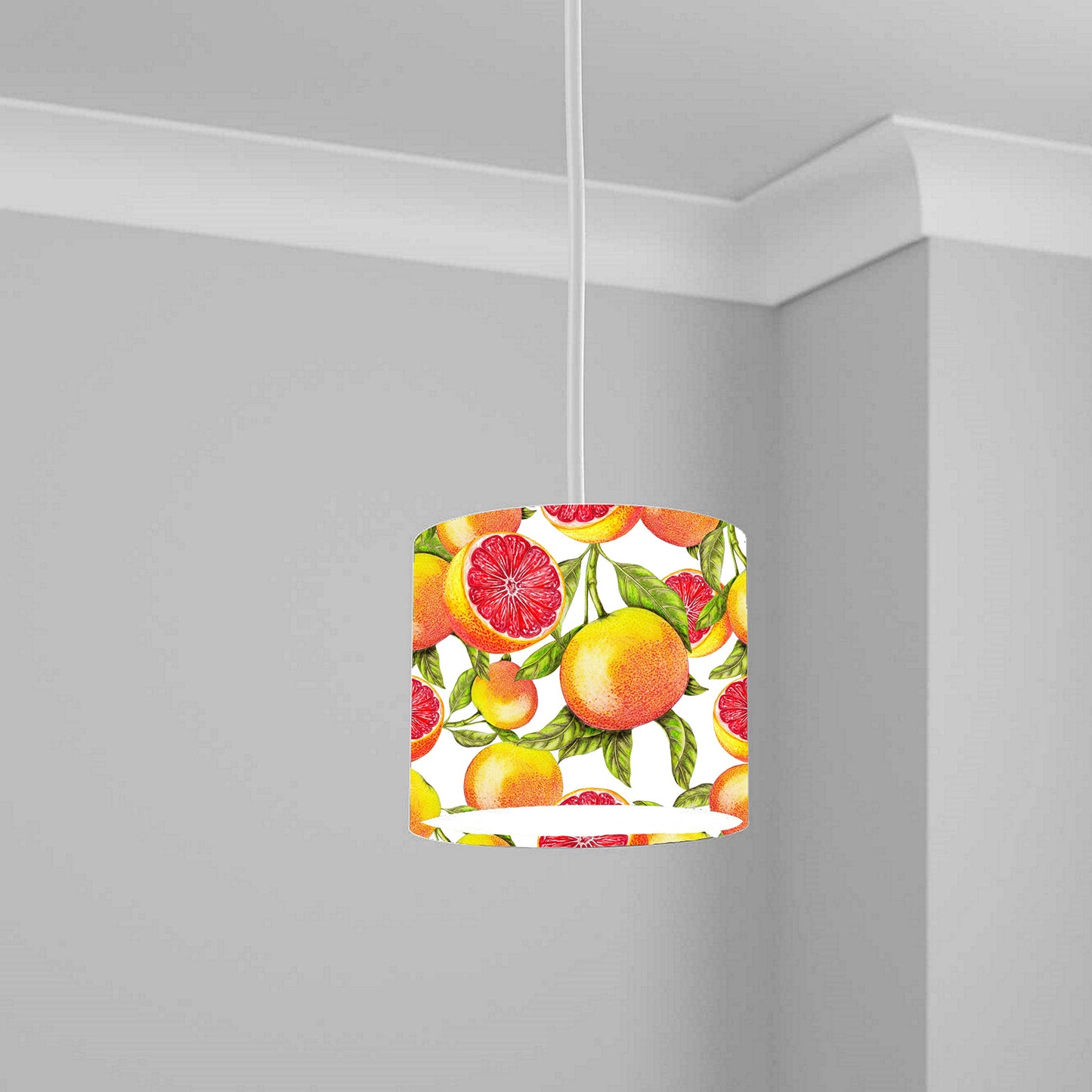 Vibrant Citrus Fruit Ceiling Lampshade Lightshade for Room - 20cm x 18.5cm