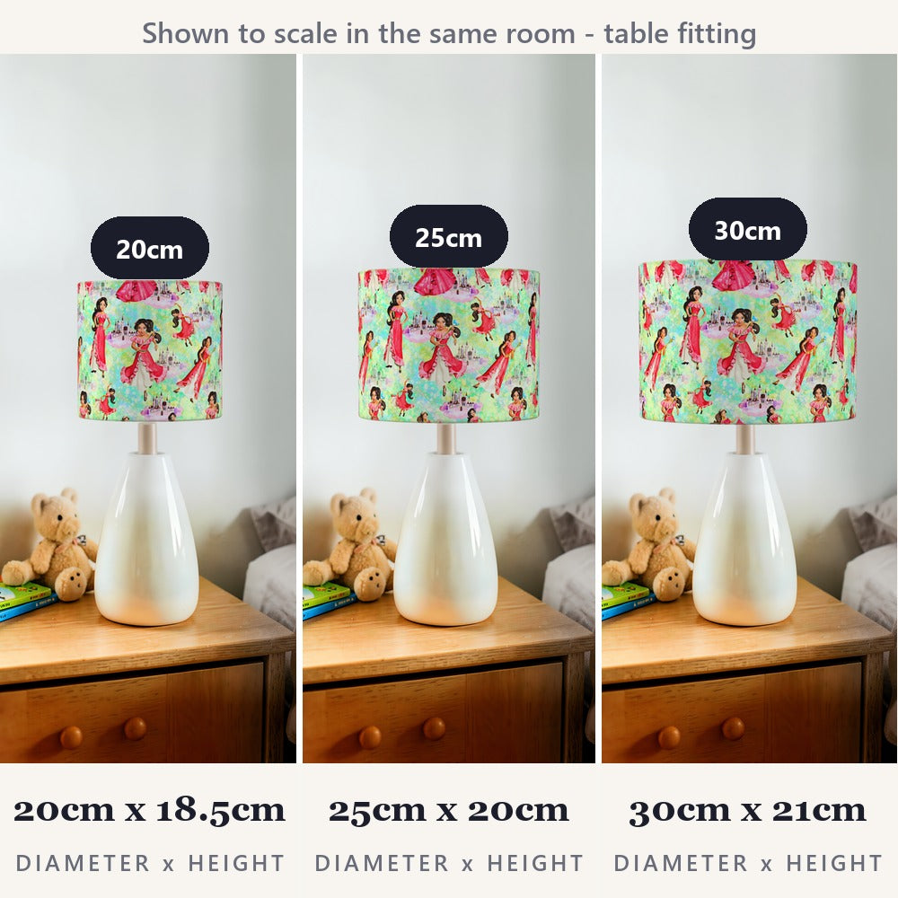 Princess Castle Theme lampshade
