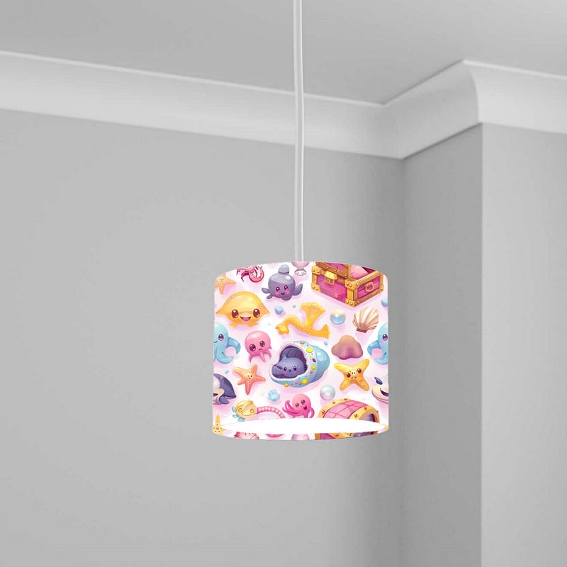 Aquatic Lampshade Kids Bedroom LightShade ver119 20CM X 18.5CM