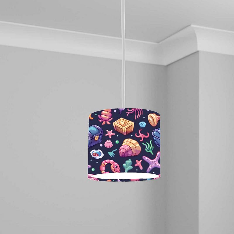 Aquatic Lampshade Kids Bedroom LightShade ver115 20CM X 18.5CM