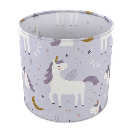 Purple Unicorn Fantasy lampshade - 20cm Table