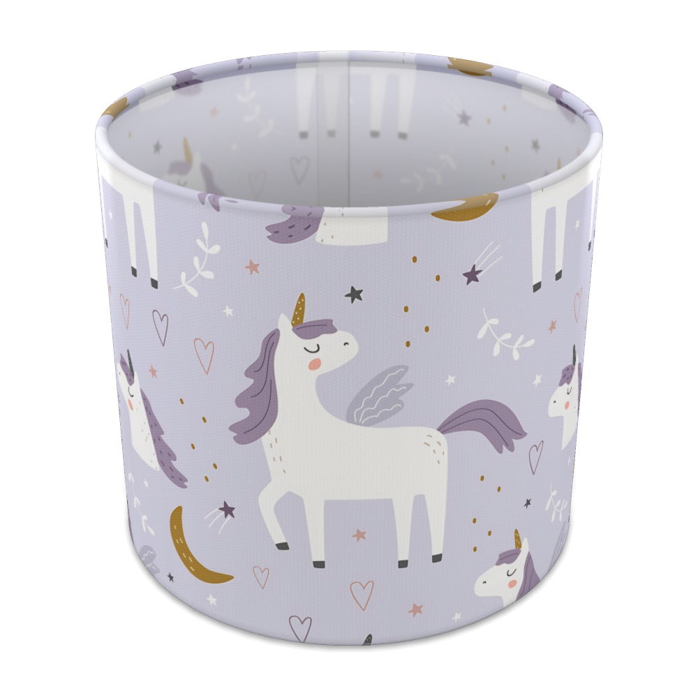 Purple Unicorn Fantasy lampshade - 20cm Table