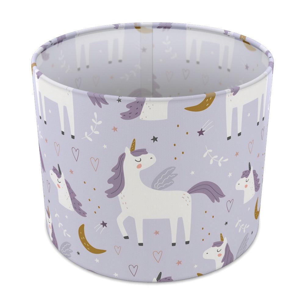 Purple Unicorn Fantasy lampshade - 25cm Table