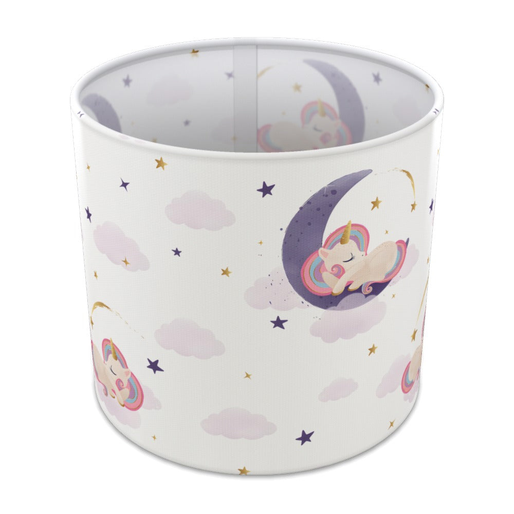 Sleeping Moon Unicorn lampshade - 20cm Table