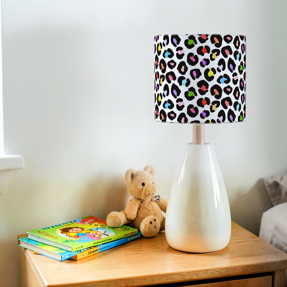 Multicolor Leopard lampshade