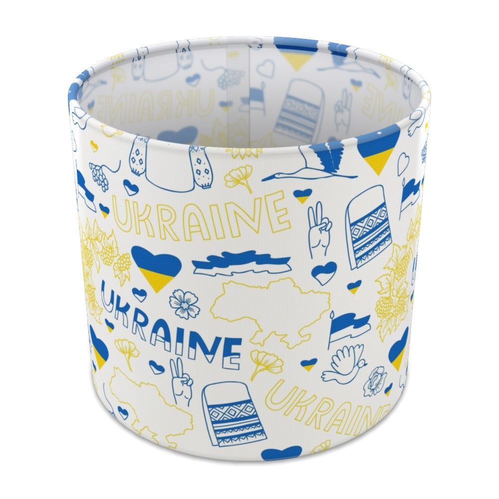 Vibrant Eastern European Theme Inspired Pattern lampshade - 20cm Table