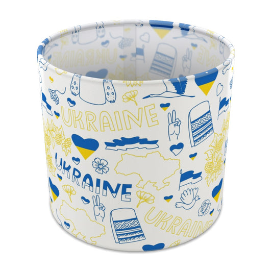 Vibrant Eastern European Theme Inspired Pattern lampshade - 20cm Table