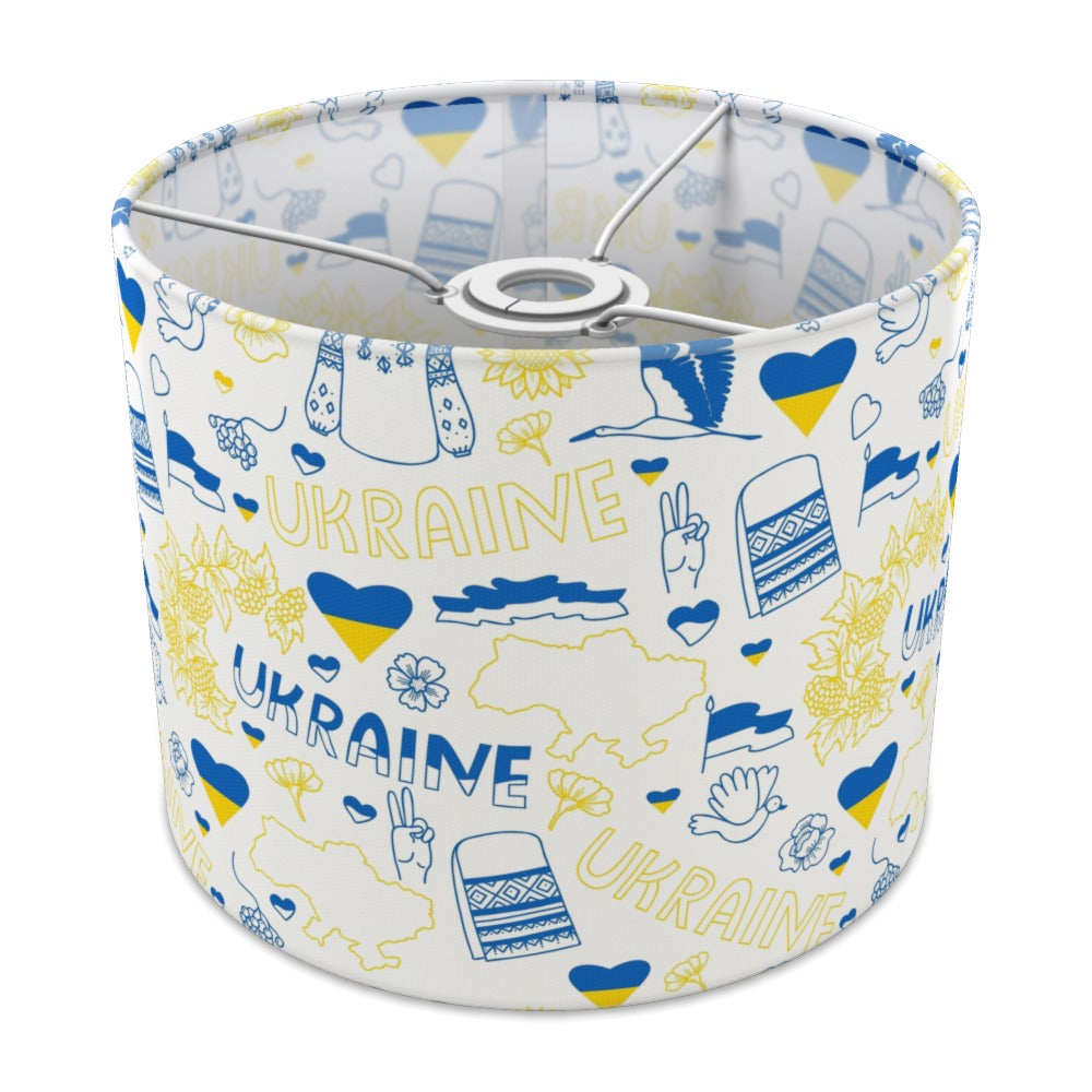Vibrant Eastern European Theme Inspired Pattern lampshade - 25cm Ceiling