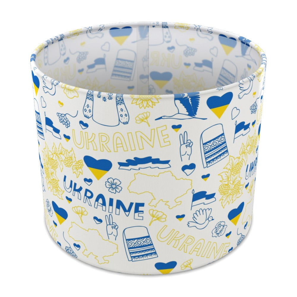Vibrant Eastern European Theme Inspired Pattern lampshade - 25cm Table