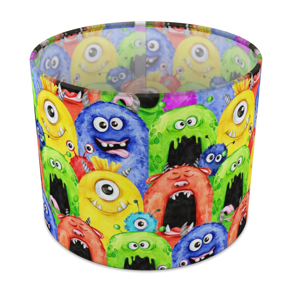 Colorful Monster Design lampshade - 25cm Table
