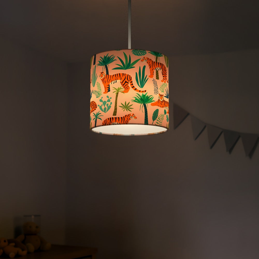 Jungle Tiger Safari lampshade