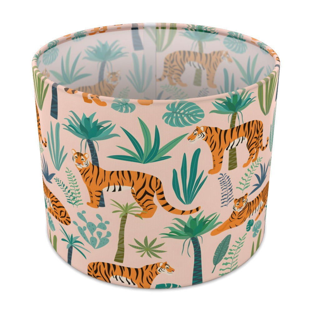 Jungle Tiger Safari lampshade - 25cm Table