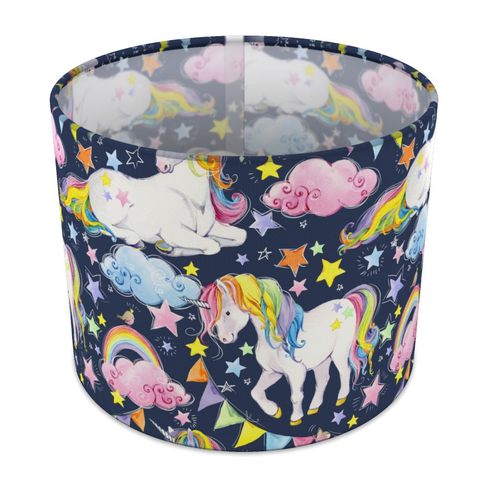 Magical Unicorn and Pink Cloud lampshade - 25cm Table