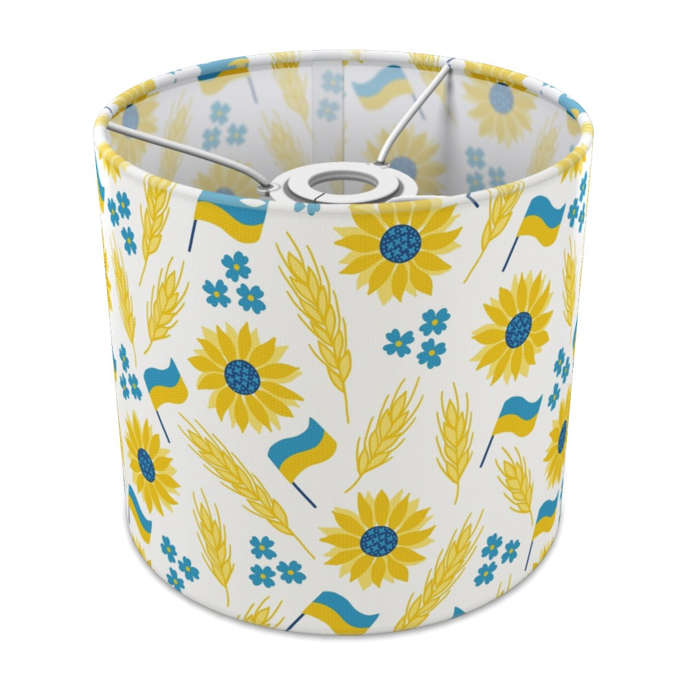 Sunflower Ukrainian Flag lampshade - 20cm Ceiling