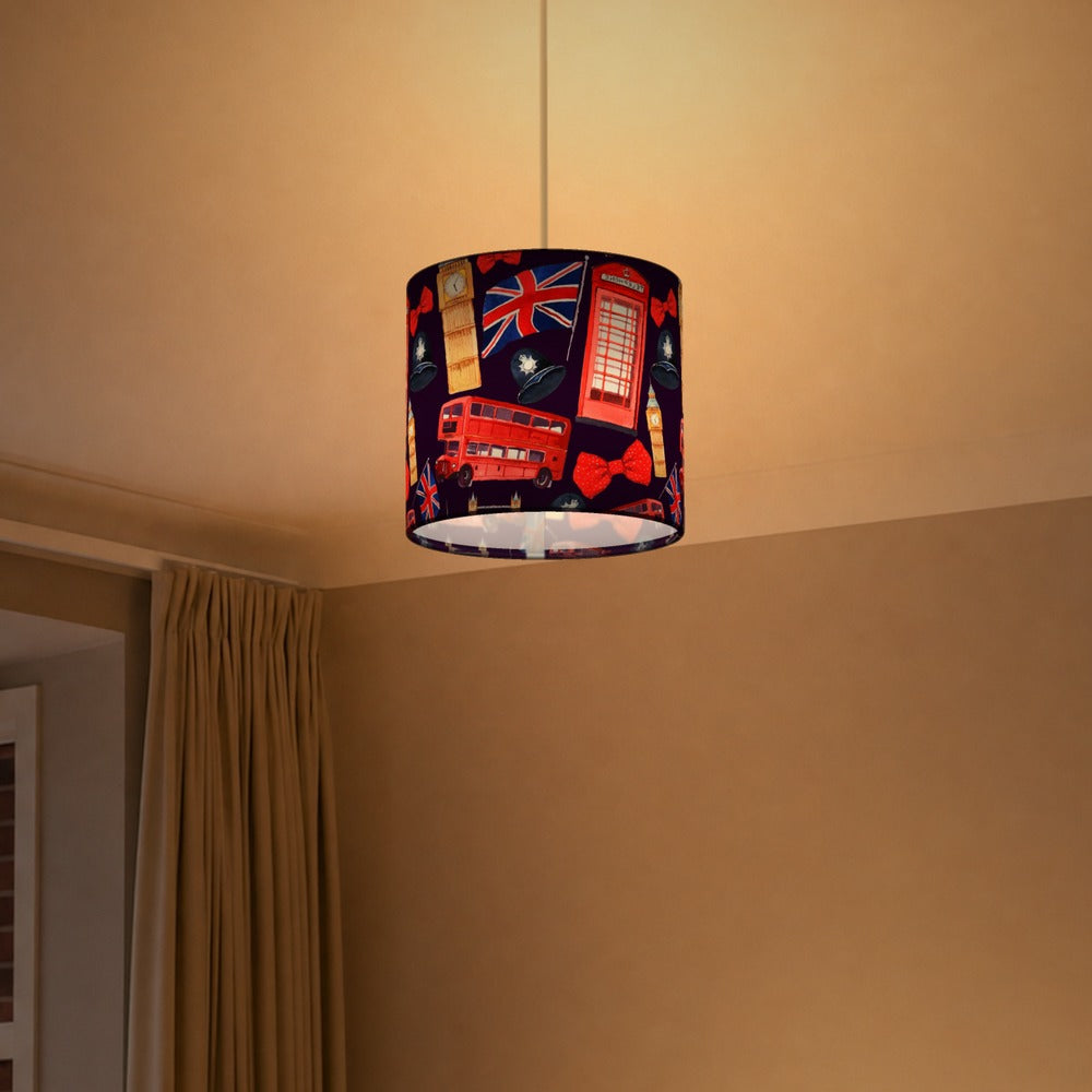 London Landmark Theme lampshade